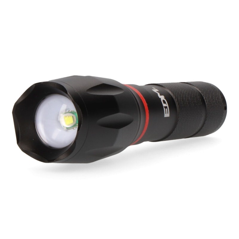 Linterna led extensible frontal y lateral 5w 3 x aaa (pilas incluidas)
