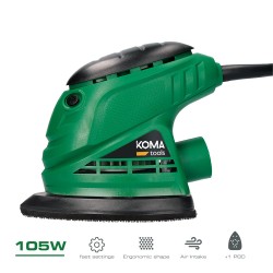 Lijadora tipo mouse 105 w, 141 x 145 mm