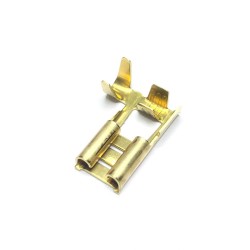 Terminal hembra bandera 6,3 mm, bolsa 100 uds