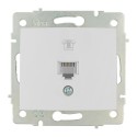 Toma de telefono rj11 de empotrar serie europa solera erp84