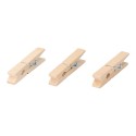 24 pinzas de madera 7 cm