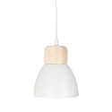 Lámpara de techo blanco e14 19 x 15 cm bombilla no incluida