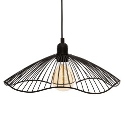 Lámpara de techo metalica coleccion "cháteau" e27 ø34 cm x 15,5 cm