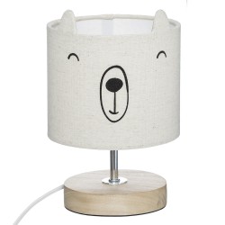 Lámpara de mesa infantil sobremesa 'bear' e14 (bombilla no incluida)