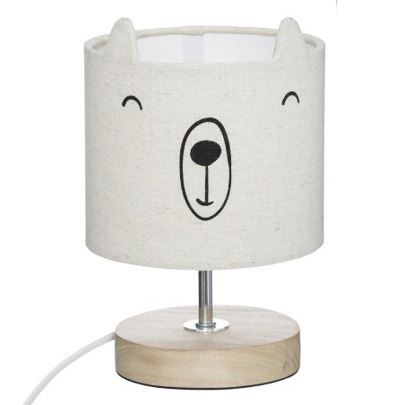 Lámpara de mesa infantil sobremesa 'bear' e14 (bombilla no incluida)