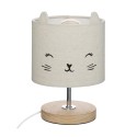 Lámpara de mesa infantil sobremesa 'cat' e14 (bombilla no incluida)