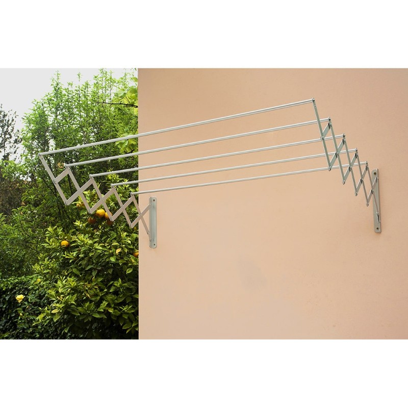 Tendedero de aluminio, tendido 100 cm