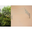 Tendedero de aluminio, tendido 120 cm