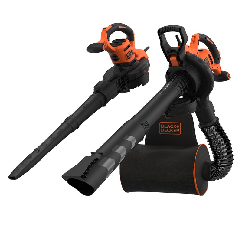 Aspirador/soplador y triturador mochila 3000w black+decker
