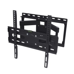 Soporte universal tv de 26-55 pulgadas 60 kg con dos brazos y oscilante. con nivel incluido