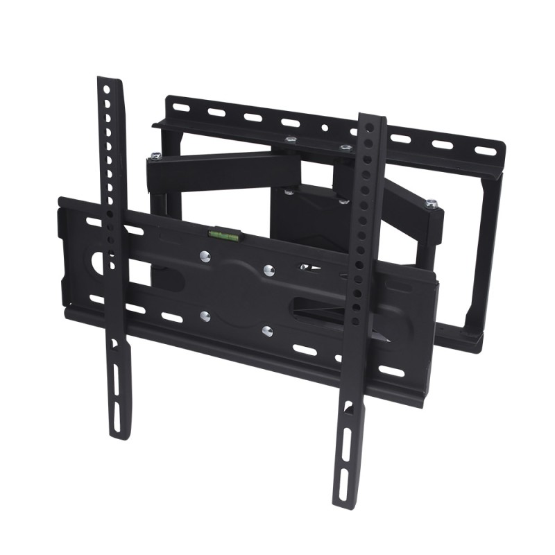 Soporte universal tv de 26-55 pulgadas 60 kg con dos brazos y oscilante. con nivel incluido