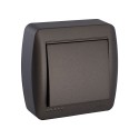 Conmutador / interruptor de superficie 10 ax 25 0v~.serie mural