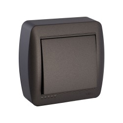 Conmutador / interruptor de superficie 10 ax 25 0v~.serie mural