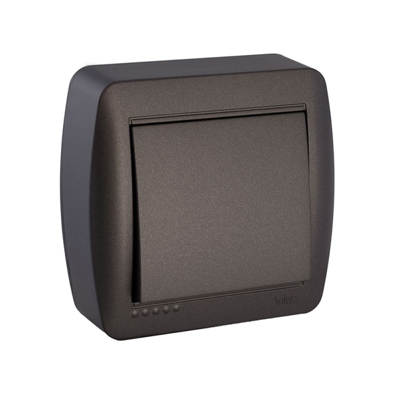 Conmutador / interruptor de superficie 10 ax 25 0v~.serie mural