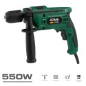 Taladro percutor 550 w, 275 x 65 x 210 mm
