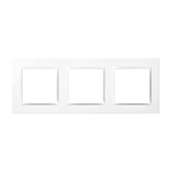 Marco 3 elementos blanco