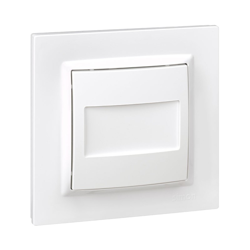 Tapa ciega blanco
