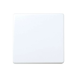 Pulsador ancho serie 27 blanco