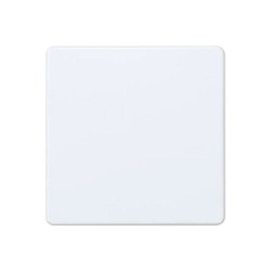 Tapa ciega serie 27 blanco