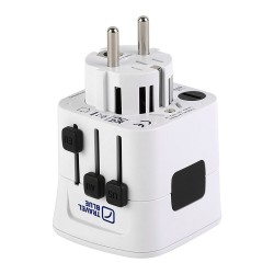 Adaptador para enchufe entrada universal a 150 paises