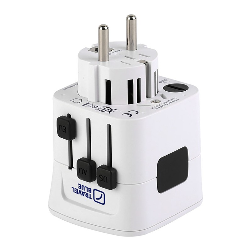 Adaptador para enchufe entrada universal a 150 paises