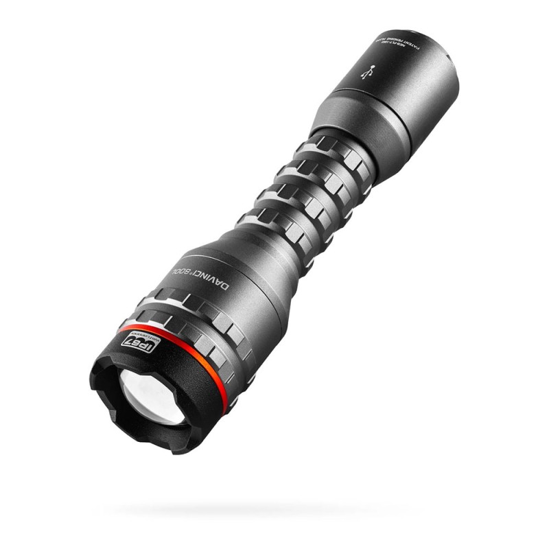 Linterna led davinci 800 recargable