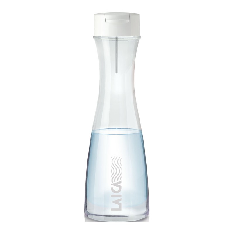 Botella filtración instantánea de vidrio de 1 l con 1 filtro