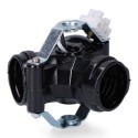 Portalámparas múltiple, 3 portalámparas e27, m10, 4 a 250 v, negro. (retractilado)