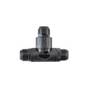 Derivador t estanco ip68 2 polos + tierra