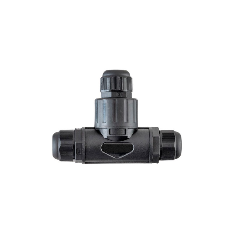 Derivador t estanco ip68 2 polos + tierra