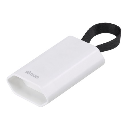 Base móvil 2p+tt schuko salida frontal 10 a 250 v~ facil extraccion blanca