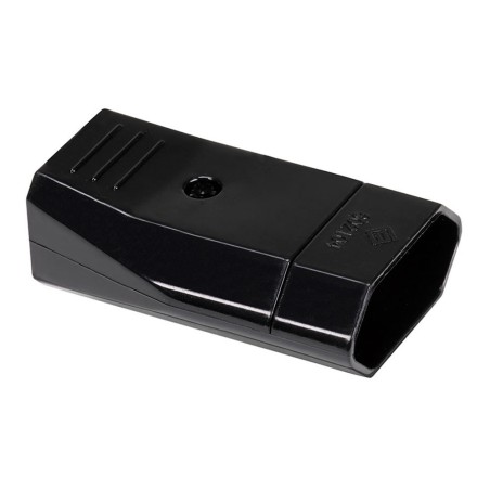 Base móvil 2p 10 a 250 v~ negra