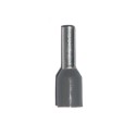Puntera aislada 02,50 mm, gris, 100 uds
