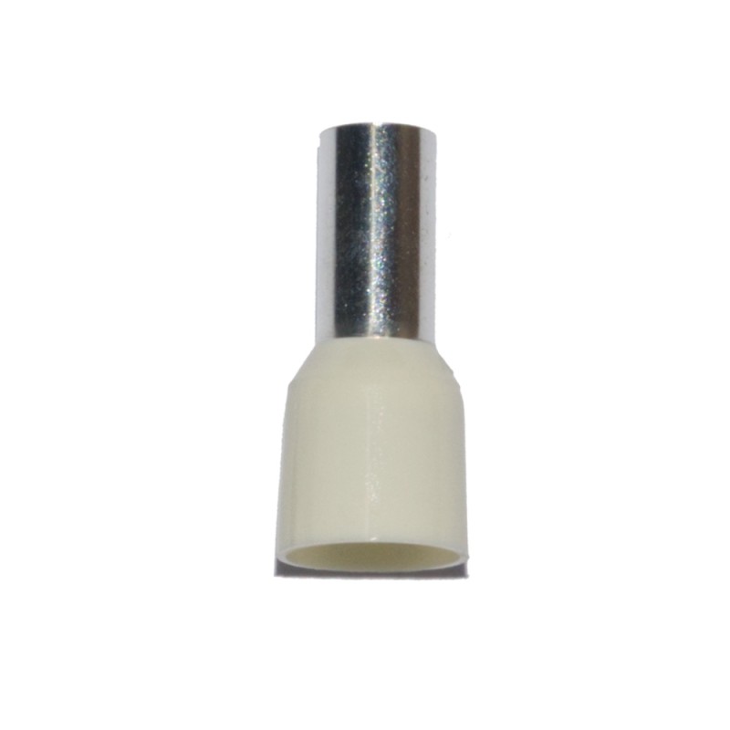 Puntera aislada 16,00 mm, beige, 100 uds