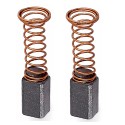 Escobillas de carbon 4,6 x 5,3 x 8 mm ref. 9608, 2 uds