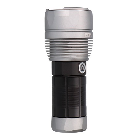 Linterna led táctica titanforce recargable 14.000 lm 6500 k 150 w ip44 + cordón