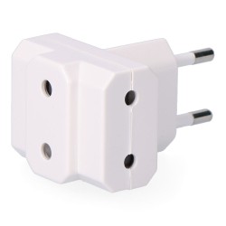 Clavija triple 10 a 25o v (a granel)