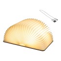 Libro decorativo con luz led fija
