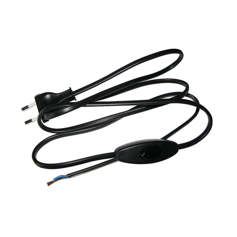 Conexión eléctrica con interruptor de mano, lfm 275/100-50, negro