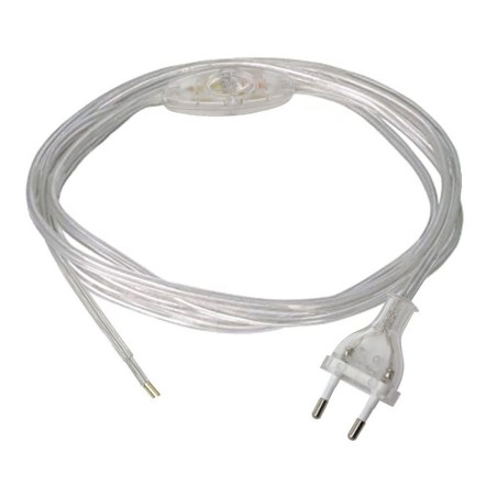 Conexión eléctrica con interruptor de mano, lfm 275/100-50, transparente