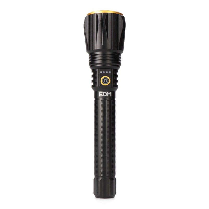 Linterna led táctica largo alcance, wolfpro x6, 10000 im