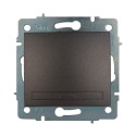 Conmutador interruptor empotrar sin marco 10ax 250 v~ grafito