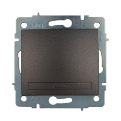 Comutador de cruce empotrar sin marco 10ax 250 v~ grafito