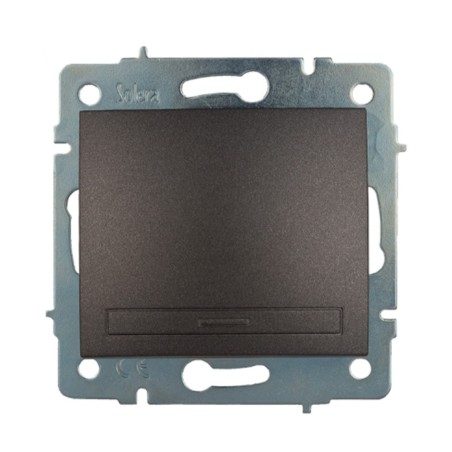 Comutador de cruce empotrar sin marco 10ax 250 v~ grafito