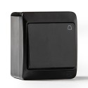 Pulsador estanco ip44, 16a 250 v, negro