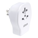 Adaptador de viaje universal para usa usb a + 2 usb c 20 w