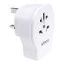 Adaptador de viaje universal para reino unido usb a + 2 usb c 20 w