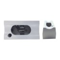Portalámparas linestra, modelo s14s, blanco, 1 contacto, 6,5 x 3,5 x 3,4 cm