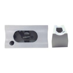 Portalámparas linestra, modelo s14s, blanco, 1 contacto, 6,5 x 3,5 x 3,4 cm