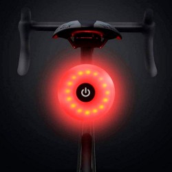 Luz trasera led recargable para bicicleta